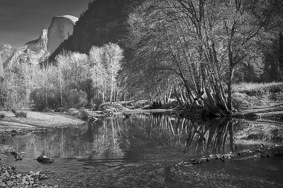Merced River, Half Dome
